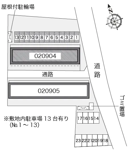 ★手数料０円★久留米市御井町　月極駐車場（LP）